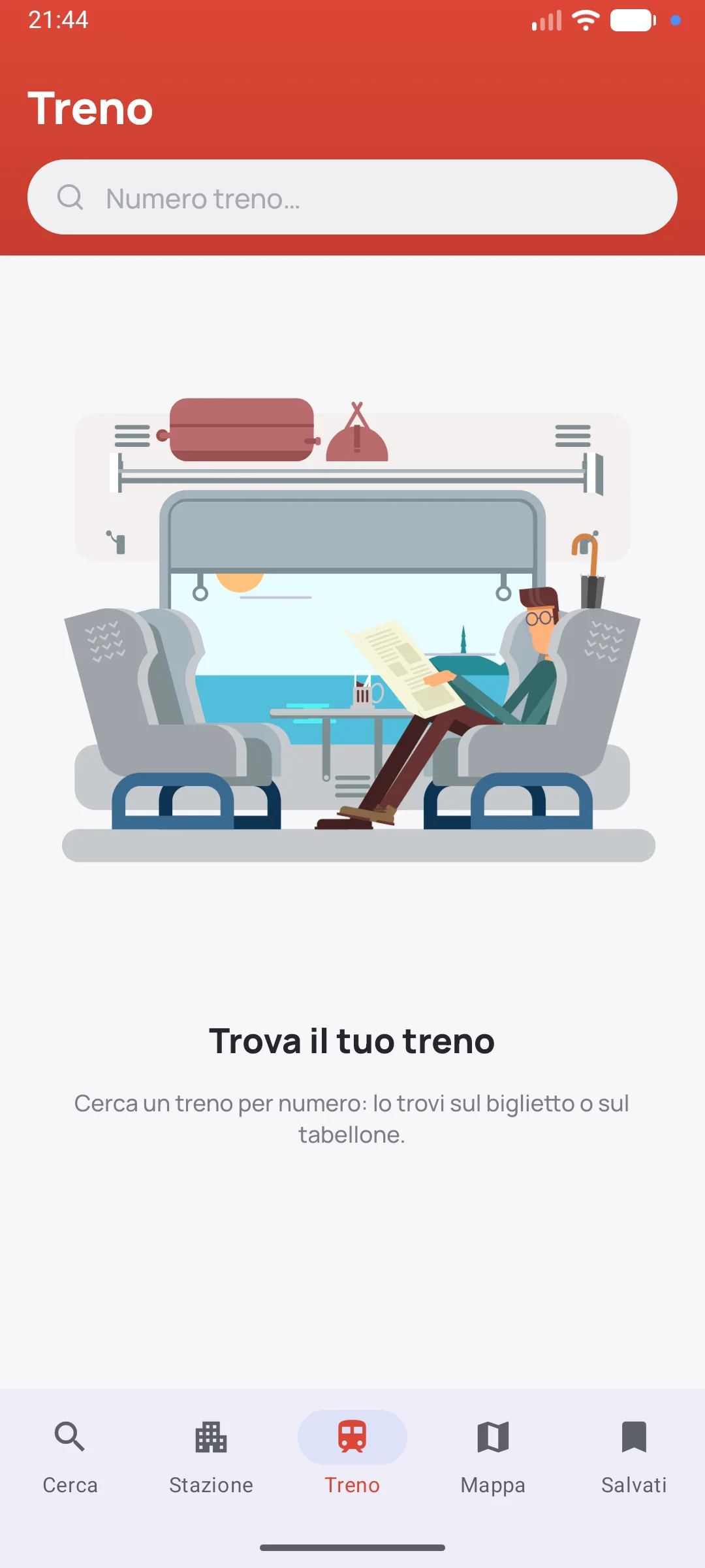 Search by train number